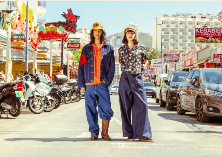 Yayoi: unos pantalones vaqueros inspirados en Japón y en Yayoi Kusama