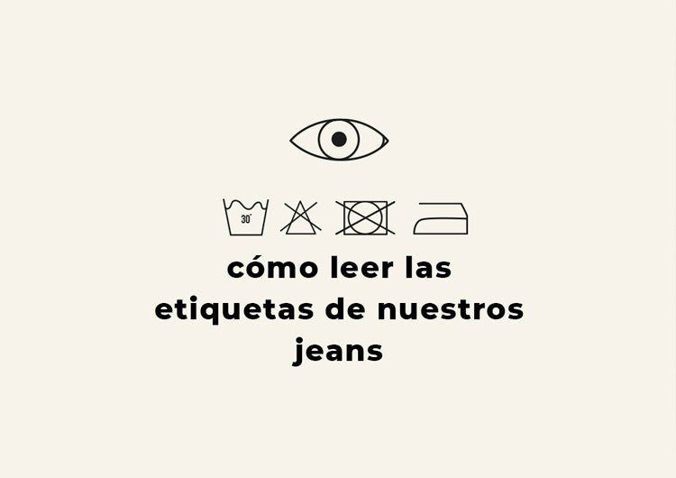 Cómo leer las etiquetas de nuestros jeans