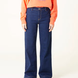 WIDE LEG LUPE RAW BLUE