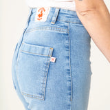 WIDE LEG LUPE LIGHT BLUE