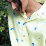 CALYPSO YELLOW SUMMER SHIRT
