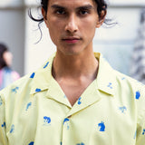 CALYPSO YELLOW SUMMER SHIRT