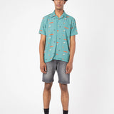 CAMISA DE HOMBRE DE VISCOSA CALYPSO VOLCANES