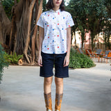 LUCINDA WHITE ICON WOMEN'S REGULAR SHIRT