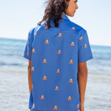 CAMISA CALYPSO BLUE SURF