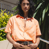 CALYPSO ORANGE SEAGULL SHIRT
