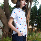 LUCINDA WHITE ICON WOMEN'S REGULAR SHIRT