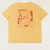 CAMISETA UNISEX AMARILLA UMEKO