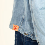 GINO LIGHT BLUE MEN'S DENIM JACKET