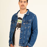GINO MID BLUE MEN'S DENIM JACKET