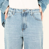 WOMEN'S MOMFIT TULSA LIGHT BLUE ECO JEANS