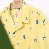 CALYPSO YELLOW SUMMER SHIRT