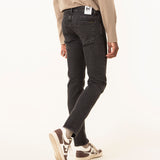 MEN'S SLIM JEANS FLAMINGO DARK GRAY ORGANIC COTTON