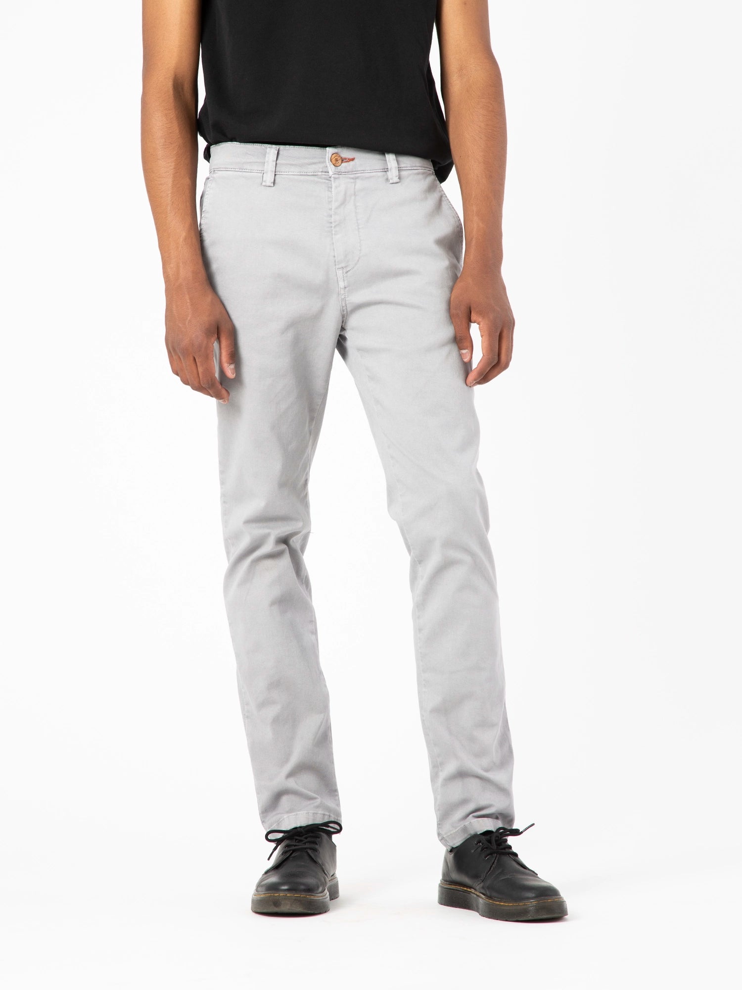 PANTALONES CHINOS DE HOMBRE LOMAS LIGHT GREY – capitandenim