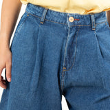 BERMUDAS VAQUERAS DE MUJER SABINE MID BLUE