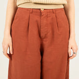 PANTALÓN DE VERANO DE MUJER NARA TERRACOTA