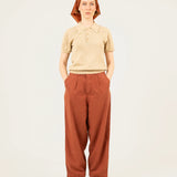 PANTALÓN DE VERANO DE MUJER NARA TERRACOTA