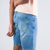 PANTALÓN CORTO VAQUERO HOMBRE JAY VINTAGE MID BLUE