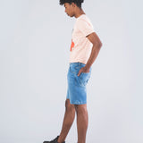 PANTALÓN CORTO VAQUERO HOMBRE JAY VINTAGE MID BLUE