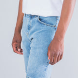 PANTALÓN CORTO VAQUERO DE HOMBRE JAY LIGHT BLUE