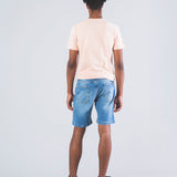 PANTALÓN CORTO VAQUERO HOMBRE JAY VINTAGE MID BLUE