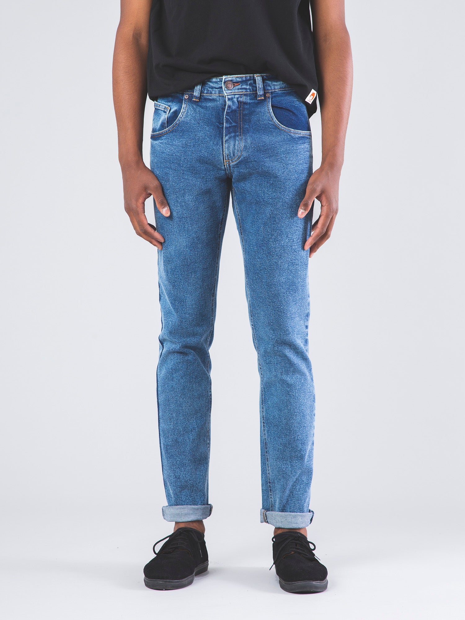 Jeans Vaqueros Dos Colores Hombre Color Jeans De Hombre Vaquero De