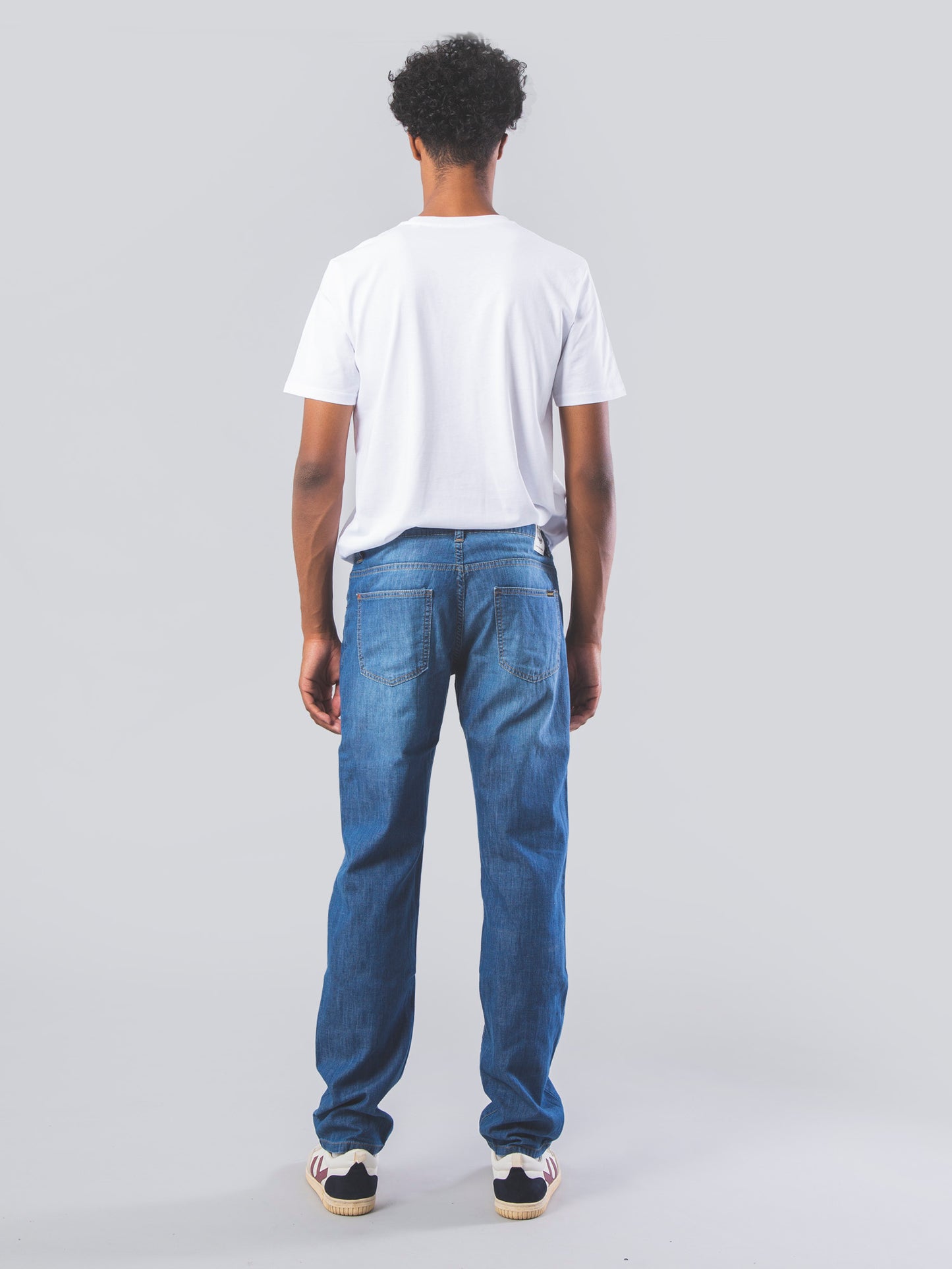 JEANS DE HOMBRE RAY MID USED BLUE LIGHTWEIGHT
