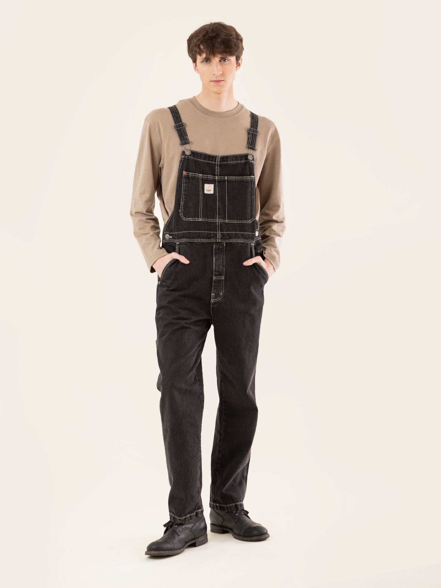Mono Vaquero Para Hombre Runcati - Algodón Holgado, Con Bolsillos, Estilo Casual Y Cómodo