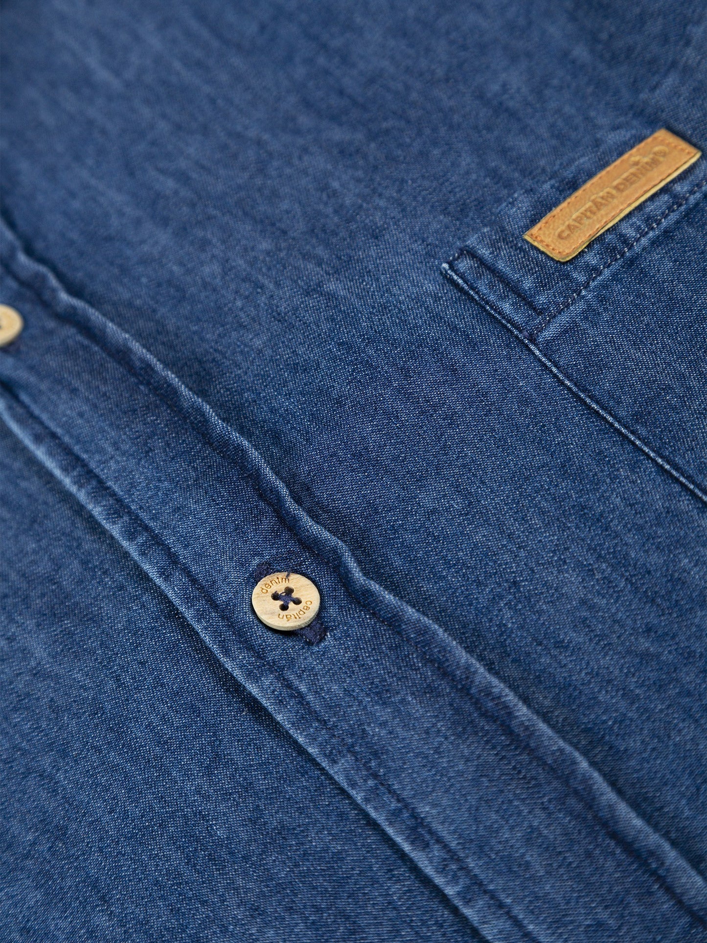 CAMISA BUFFALO MID BLUE DENIM