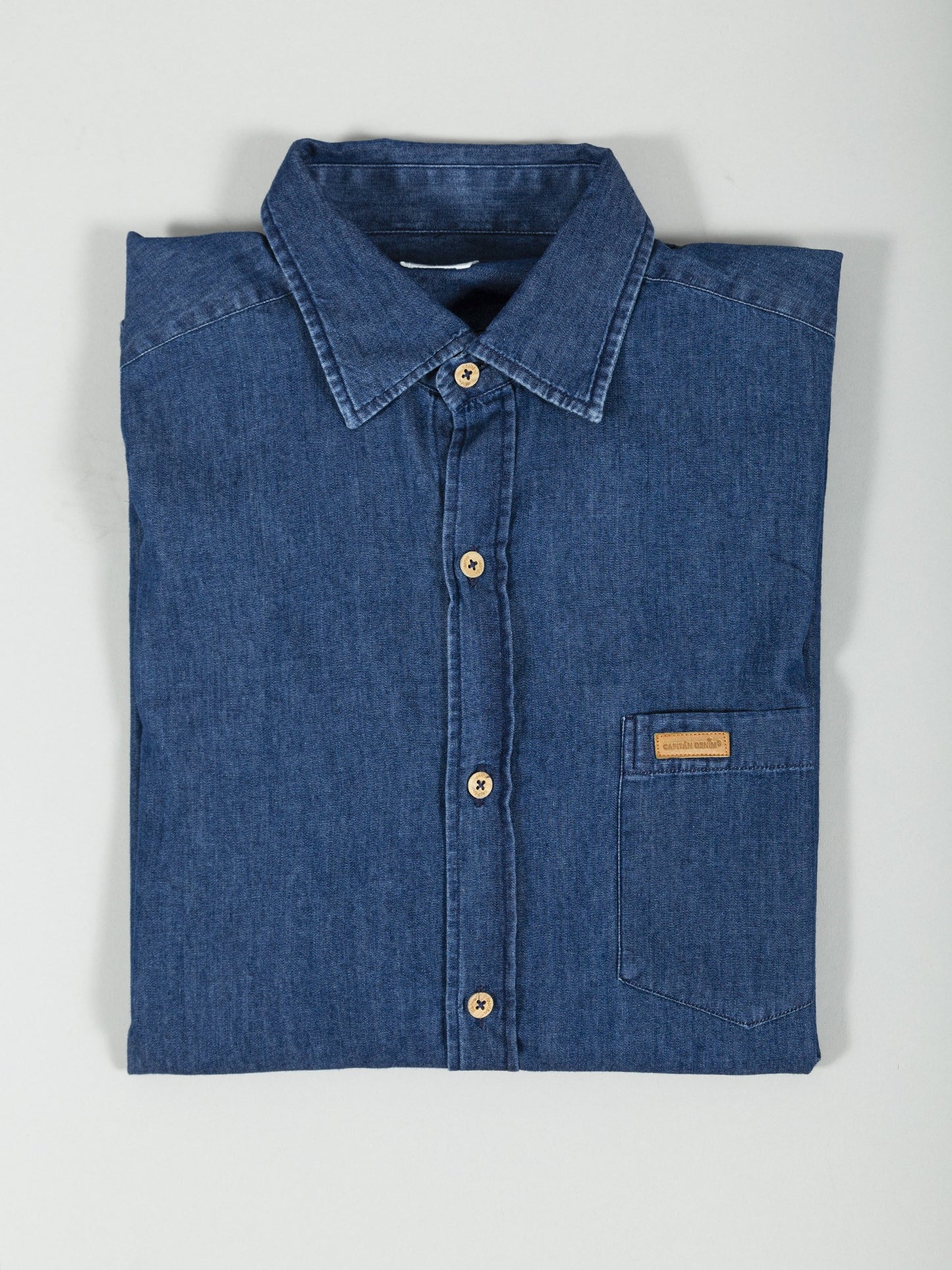 CAMISA BUFFALO MID BLUE DENIM