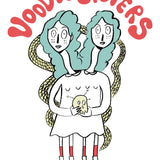 CAMISETA VOODOO SISTER RINGER BLACK AND WHITE