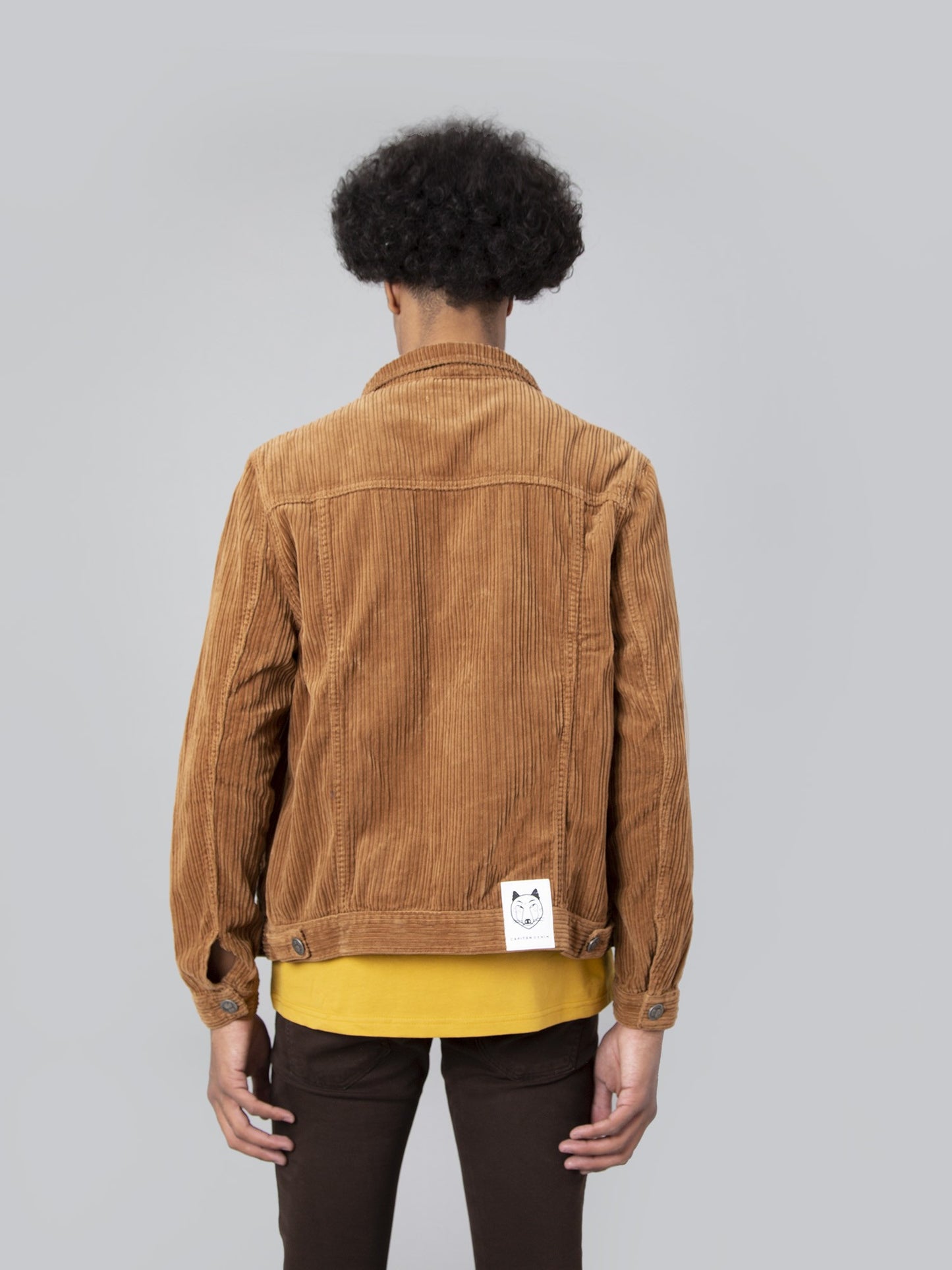 GINO CORDUROY JACKET BROWN