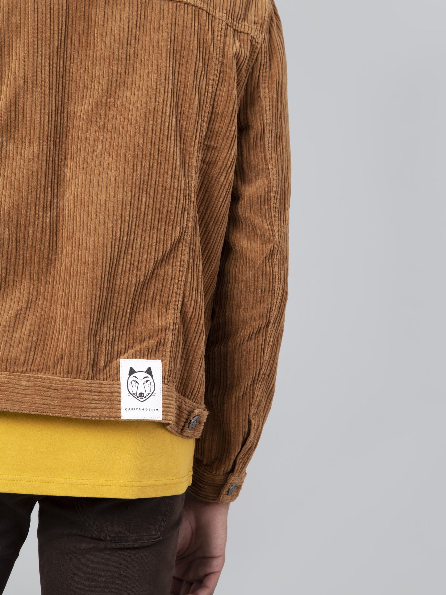 GINO CORDUROY JACKET BROWN