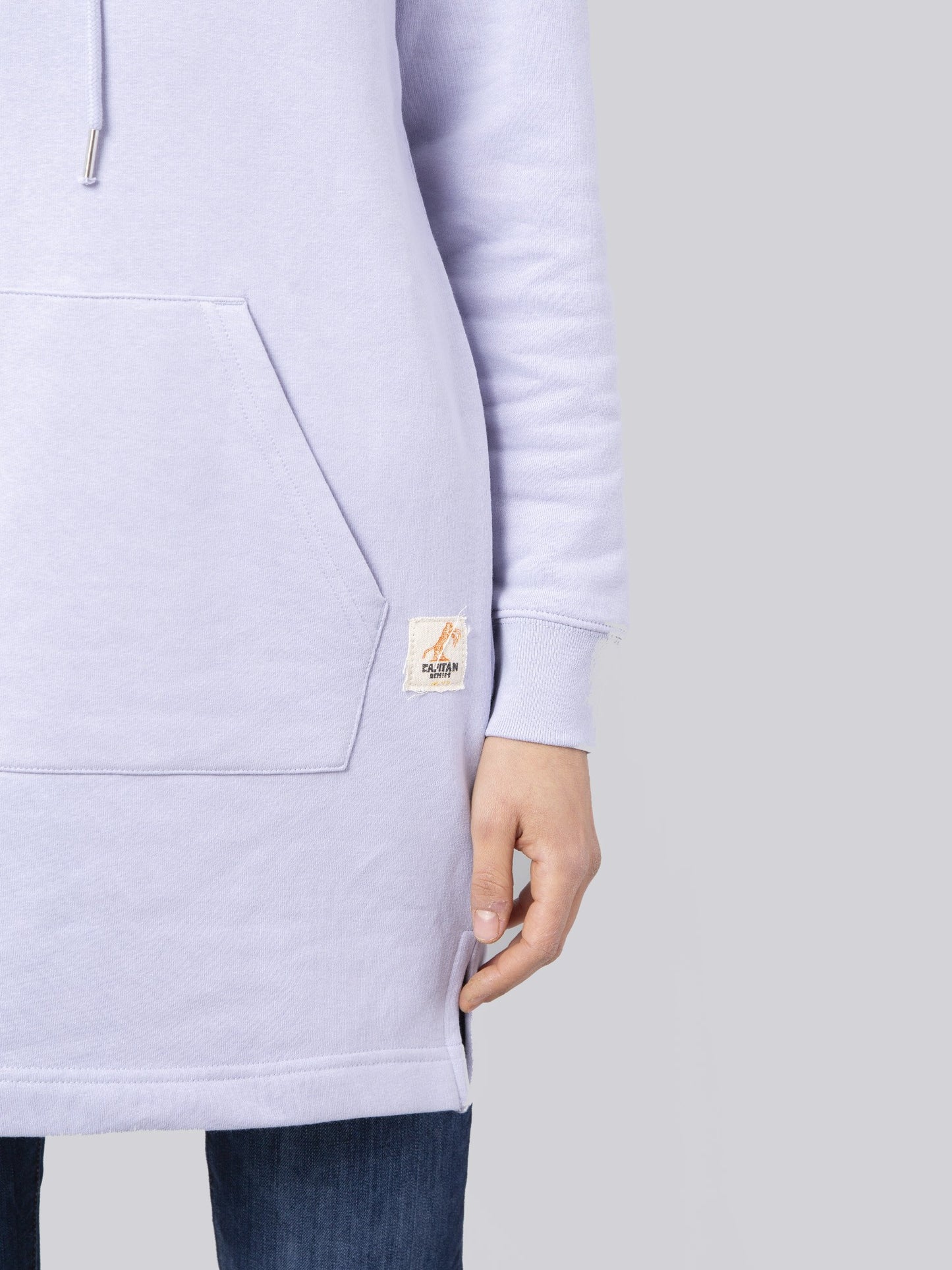 SUDADERA VESTIDO LILA