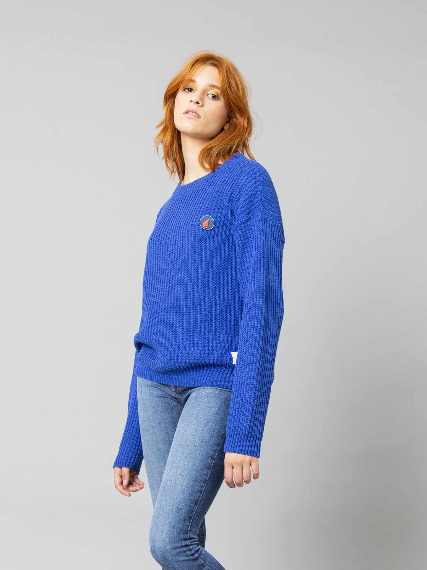 JERSEY PALLENBERG RECYCLED KLEIN BLUE