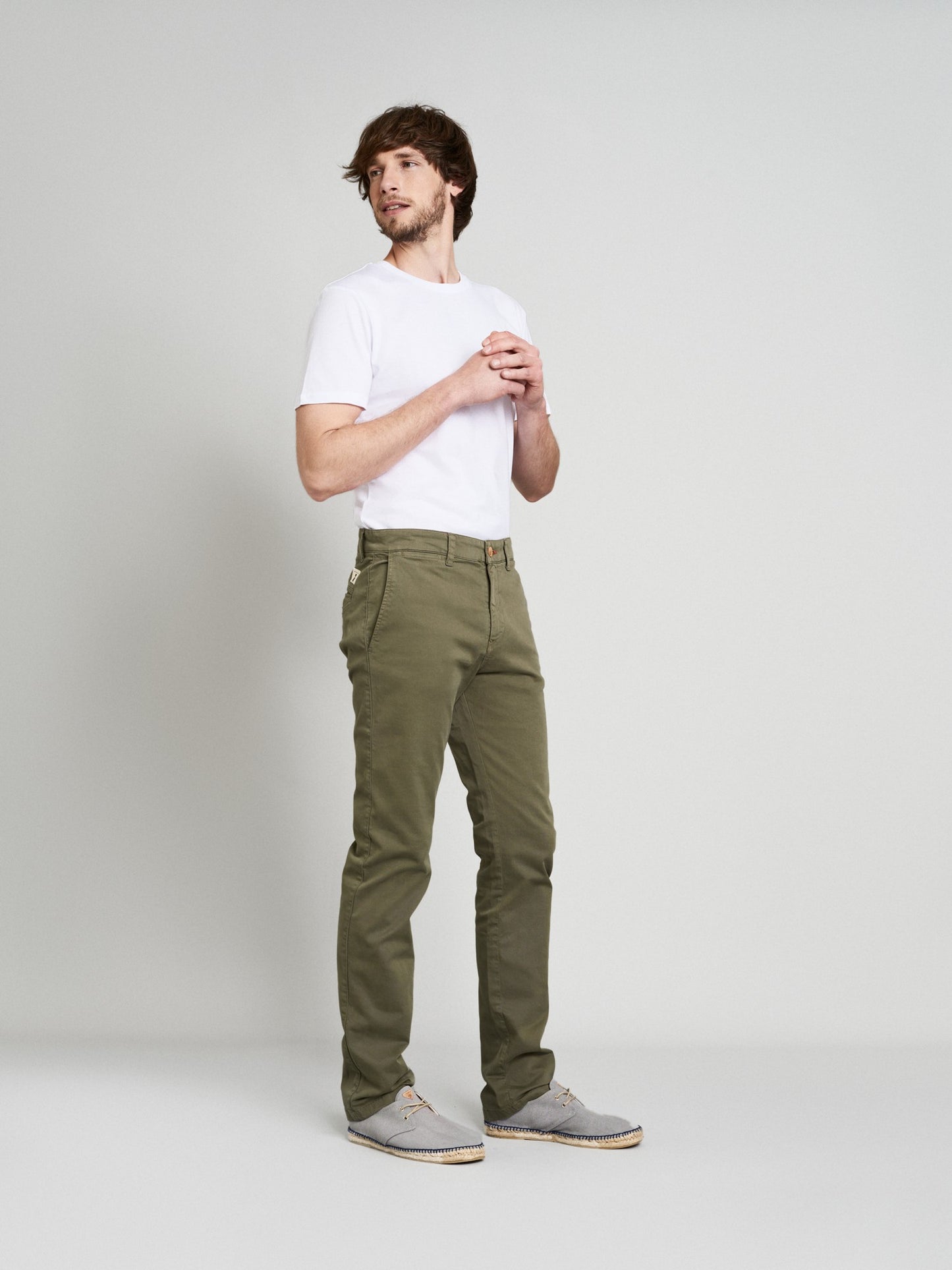 CHINO BERRY OLD GREEN