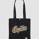 CAPTAIN RAINBOW COWBOY TOTE BAG