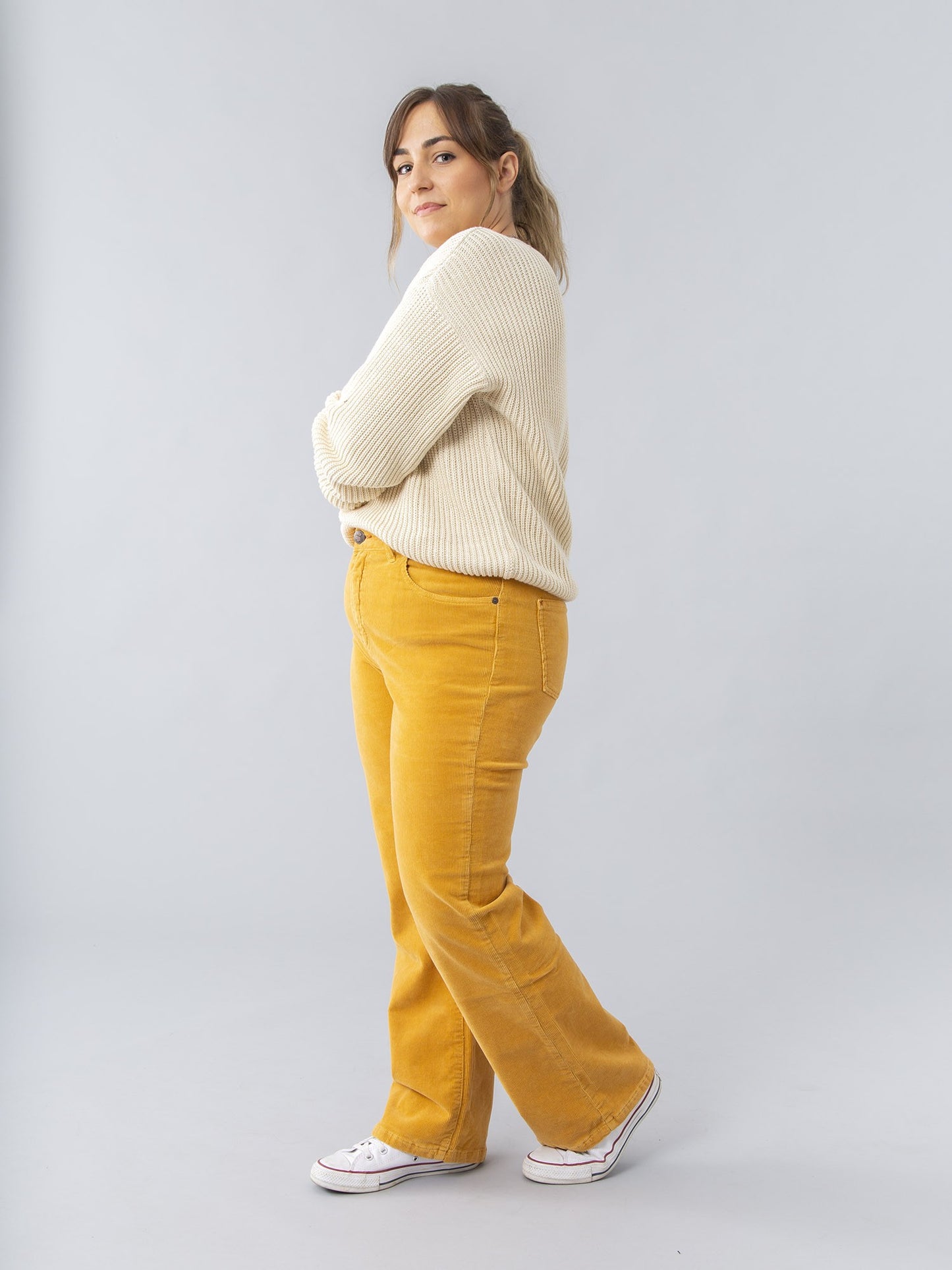 IKETTE CORDUROY MUSTARD