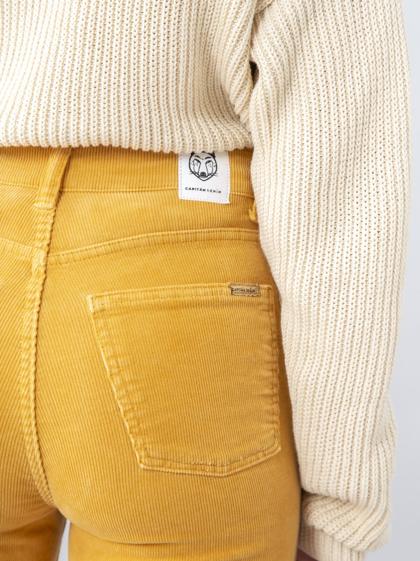 IKETTE CORDUROY MUSTARD