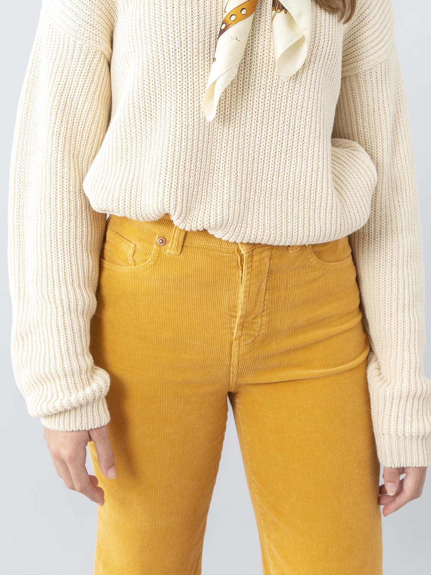 IKETTE CORDUROY MUSTARD
