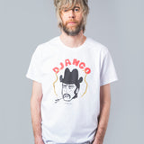 CAMISETA BLANCA DE ALGODÓN ORGÁNICO UNISEX DJANGO