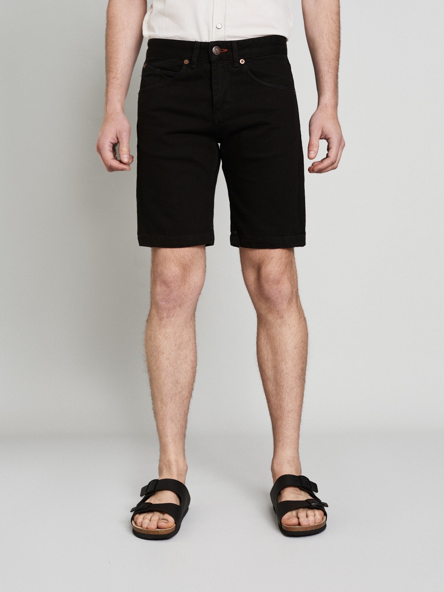 JAY PURE BLACK DENIM MEN S DENIM SHORTS Capitandenim jay-pure-black-denim-men-s-denim-shorts-capitandenim