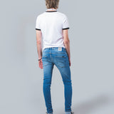 PANTALONES VAQUEROS PITILLO DE HOMBRE DUTRONC LIGHT BLUE