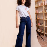 RED BEAR WHITE UNISEX T-SHIRT