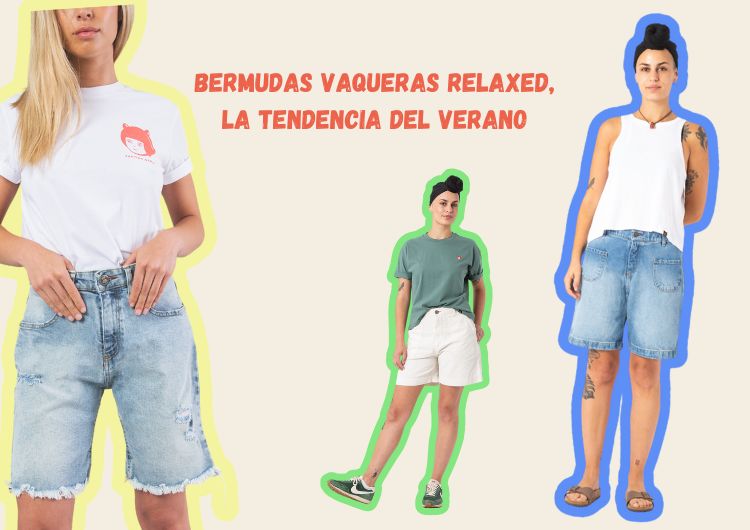 Tendencias de verano 2024: Pantalones relaxed por encima de la rodilla