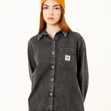 CAMISA PIXIE GREY VINTAGE DENIM