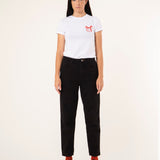 PANTALÓN VAQUERO DE MUJER MOMFIT TULSA OLD BLACK