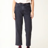 MOMFIT TULSA OLD BLACK WOMEN'S JEANS