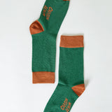 Calcetines unisex Vintage Verde