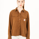 CAMISA BESSIE TOBACCO